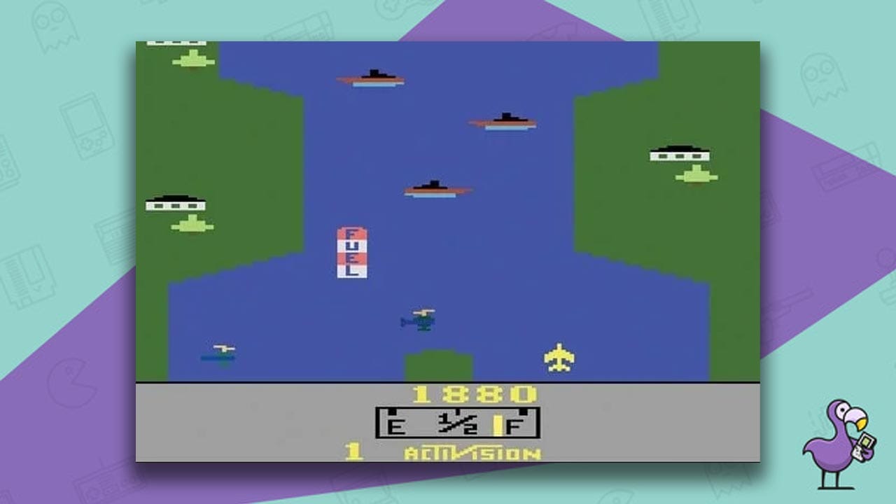River Raid gameplay